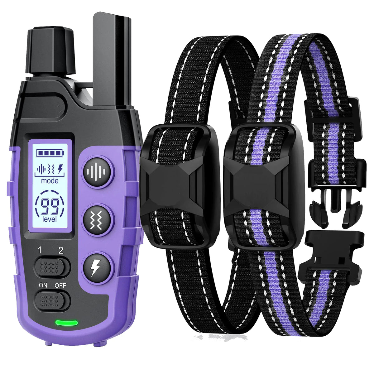 RS2 Hunde-Trainingshalsband mit Fernbedienung – 1000 m, wasserdicht