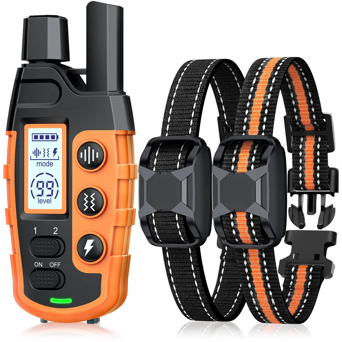 RS2 Hunde-Trainingshalsband mit Fernbedienung – 1000 m, wasserdicht
