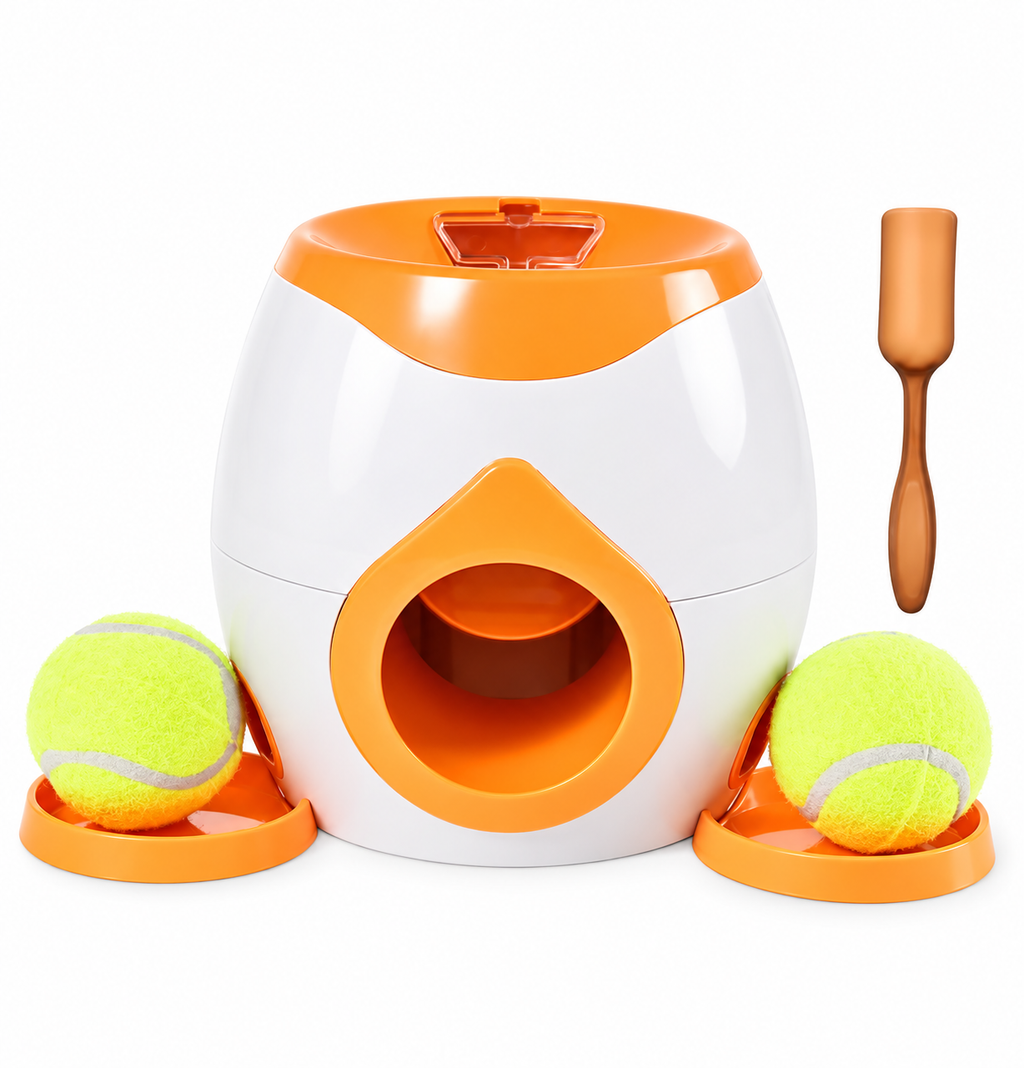 Automatischer Hunde-Ballwerfer – Interaktives Apportierspielzeug